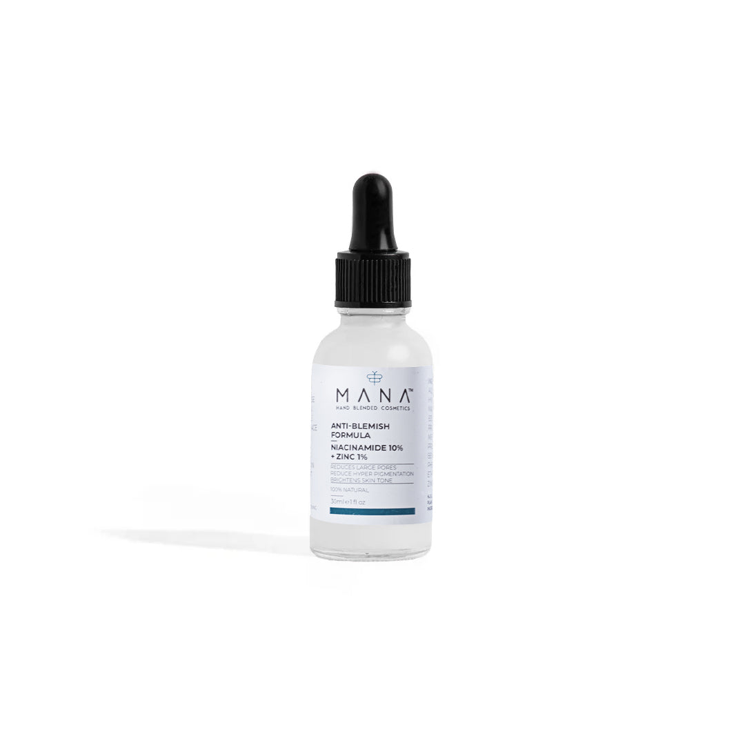 Shop Anti Blemish Face Serum Niacinamide 10% + 1% Zinc 30ml at Mana Beauty Spirit