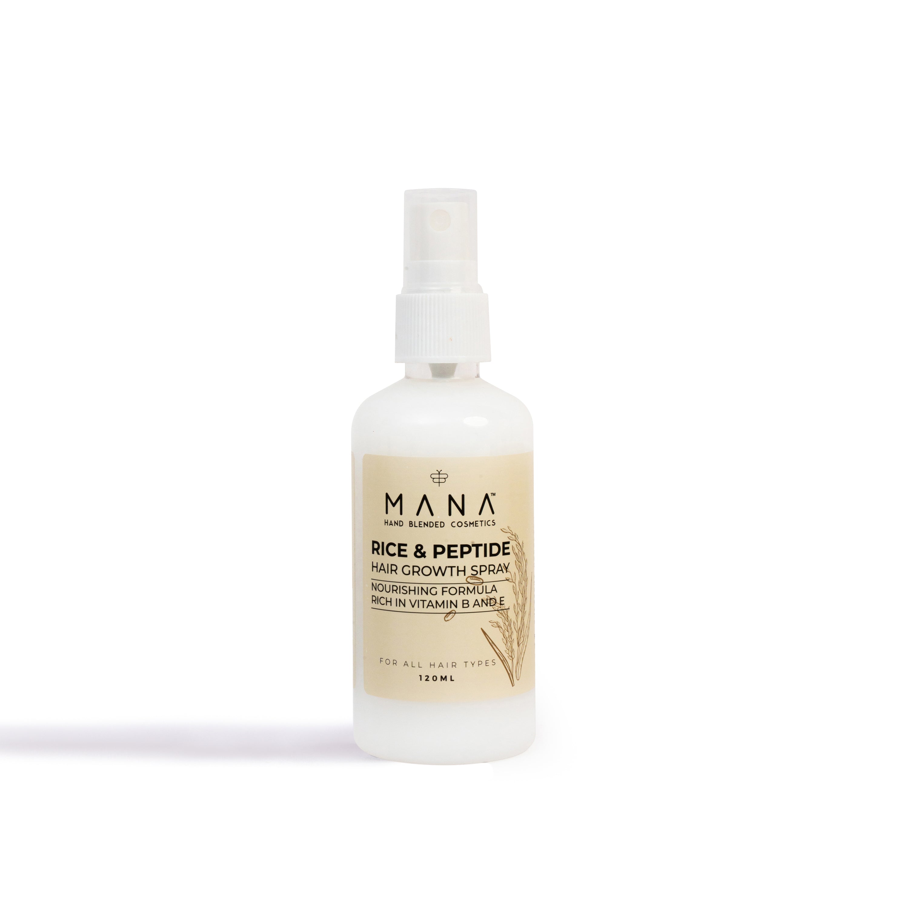 Shop Rice and Peptide Hair Growth Spray - POS at Mana Beauty Spirit