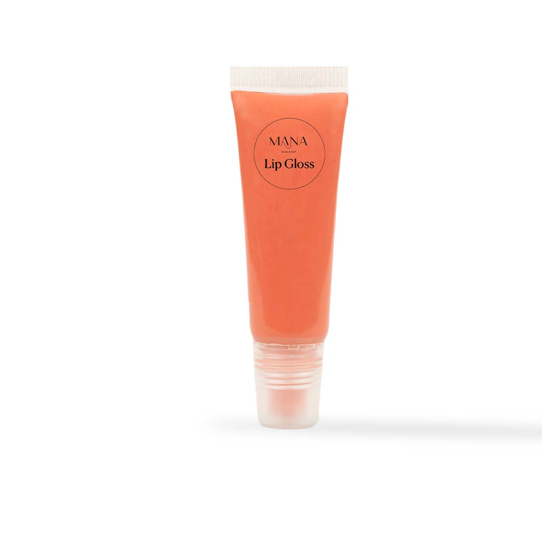 Shop Coral Peach Glaze - Hydrating Lip Gloss at Mana Beauty Spirit