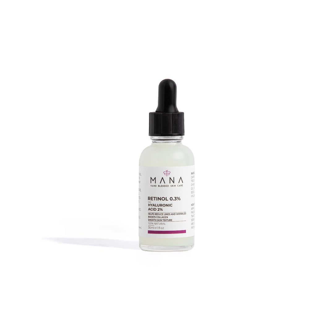 Shop Retinol 0.3 % Hyaluronic acid 2% - POS at Mana Beauty Spirit