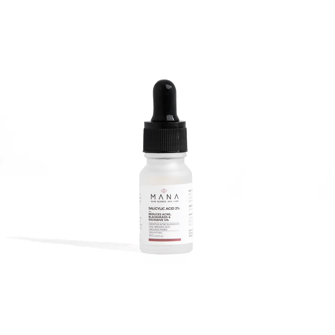 Shop Salicylic Acid 2% Reduces Acne, Blackheads & Excessive Oil - POS at Mana Beauty Spirit