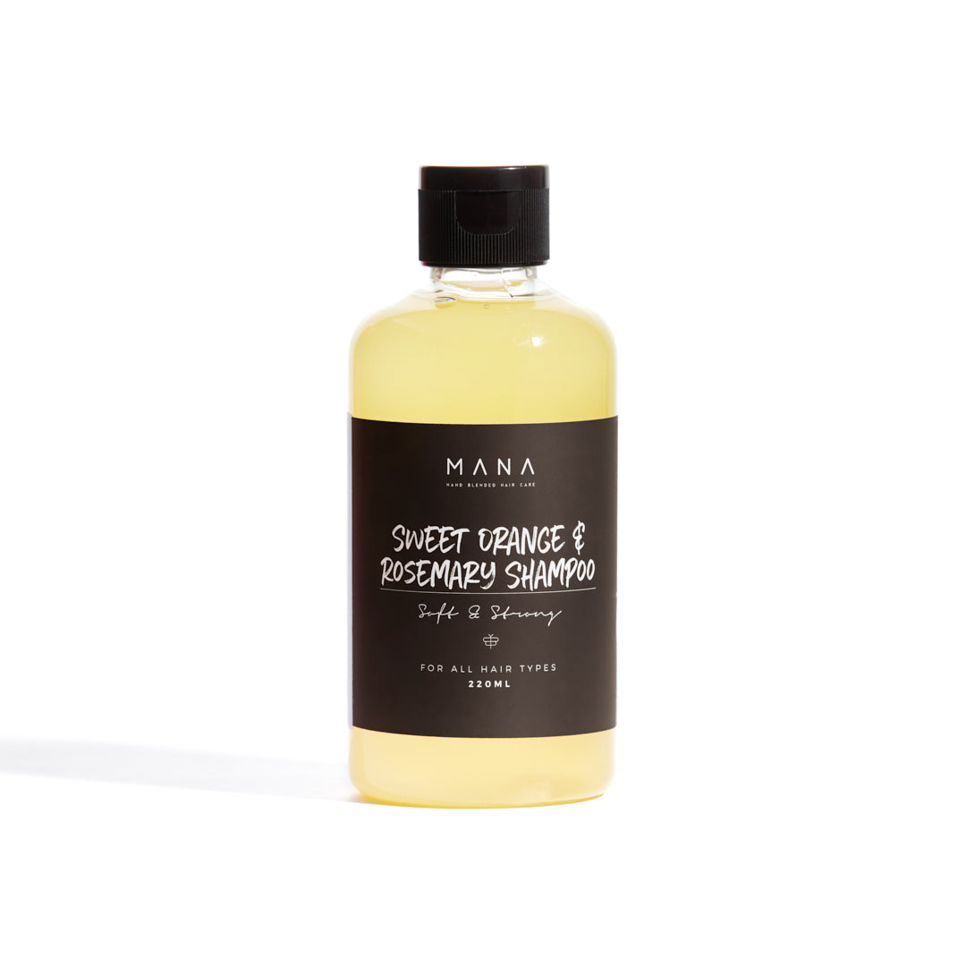 Shop Sweet Orange & Rosemary Shampoo 235 ML at Mana Beauty Spirit