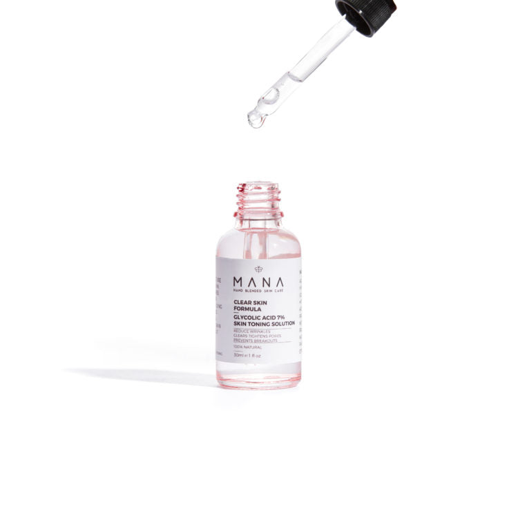 Shop Clear Skin Formula Face Serum - Glycolic Acid 7% at Mana Beauty Spirit