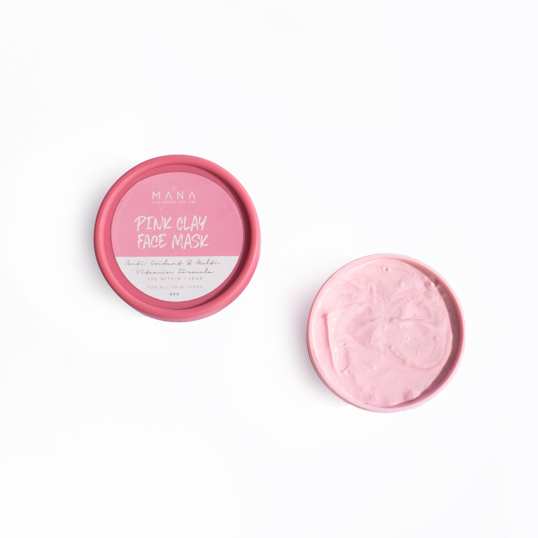 Shop Pink Clay Face Mask at Mana Beauty Spirit