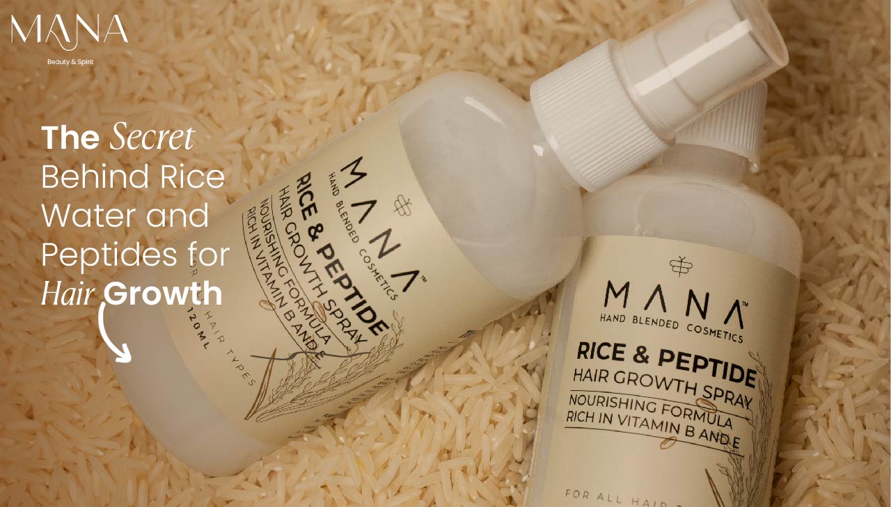 The Secret Behind Rice Water and Peptides for Hair Growth