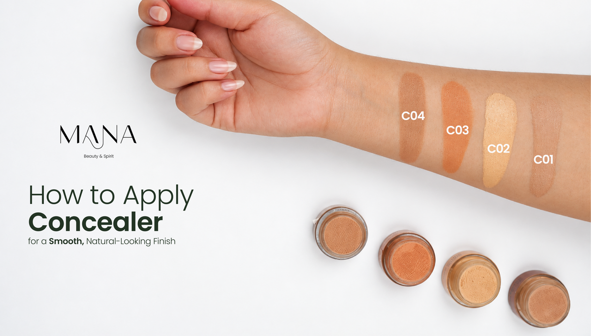 How to Apply Concealer for a Smooth, Natural-Looking Finish?