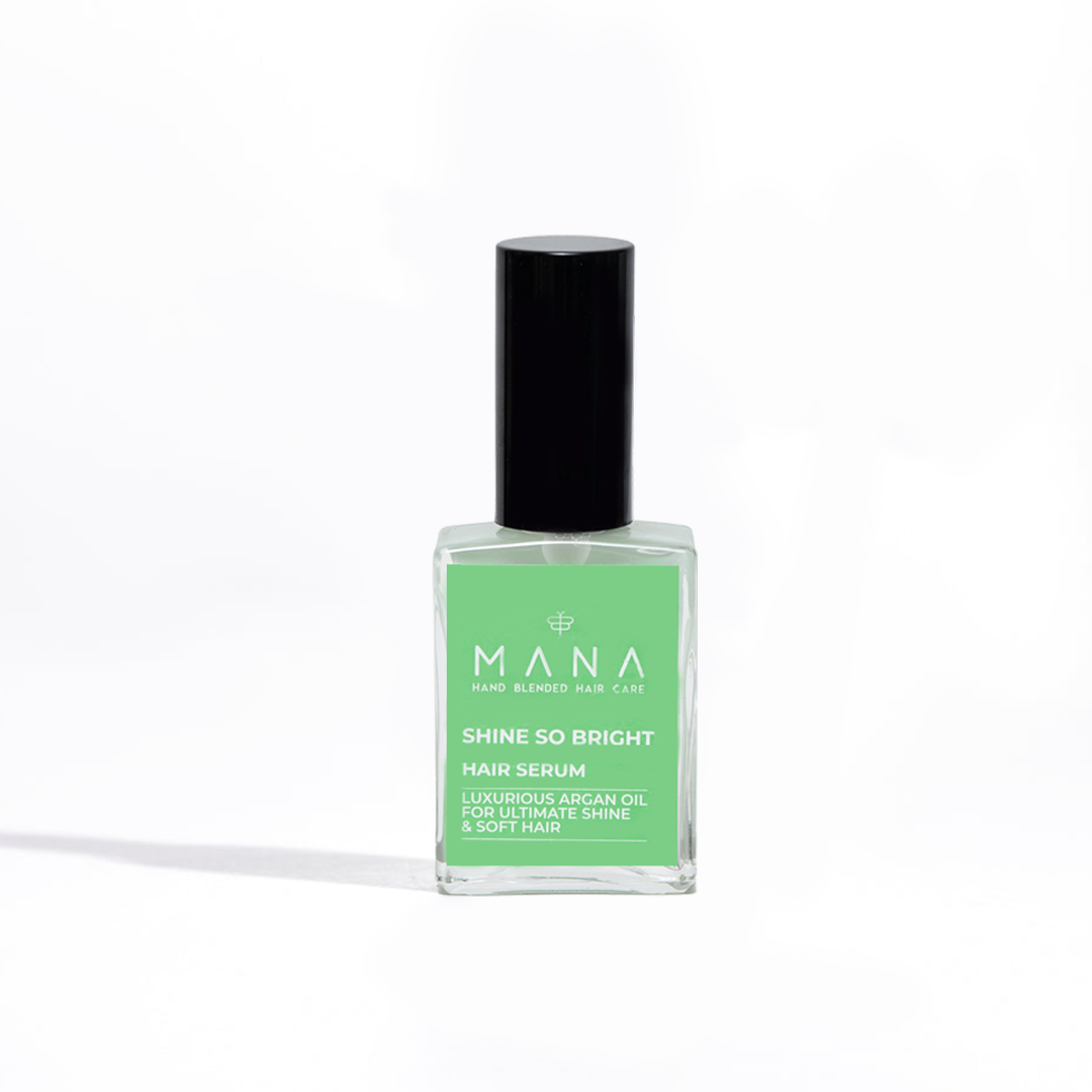Shop Shine so Bright hair serum at Mana Beauty Spirit