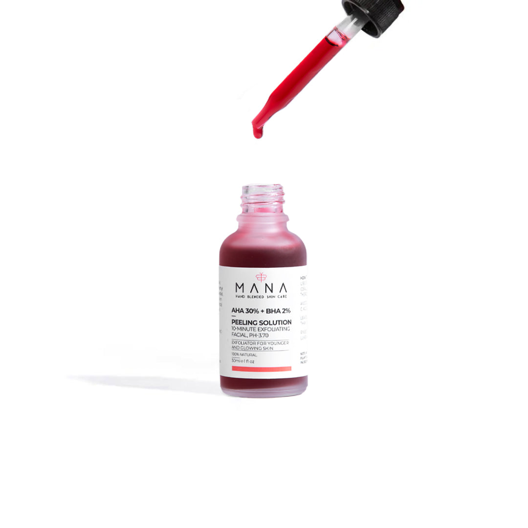 Shop AHA 30% + BHA 2% Peeling Solution For Instant Glow & Soft Skin - POS at Mana Beauty Spirit