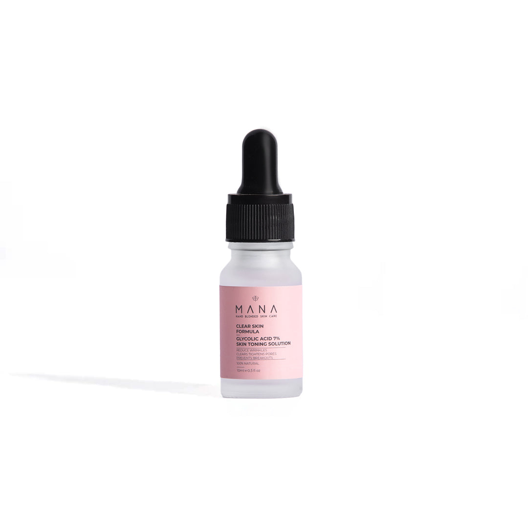 Shop Clear Skin Formula Face Serum - Glycolic Acid 7% 10ml at Mana Beauty Spirit