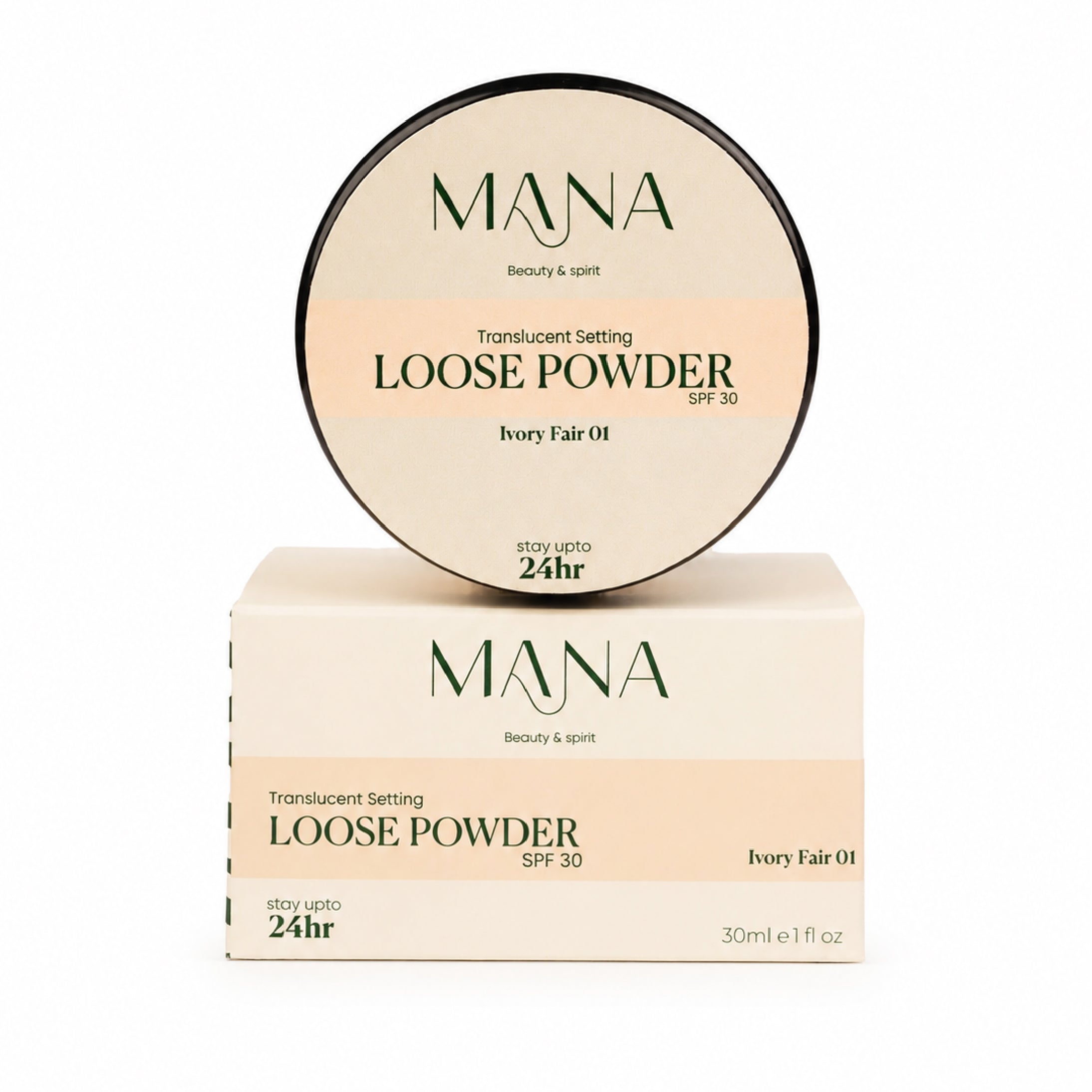 Shop Translucent Loose Powder at Mana Beauty Spirit
