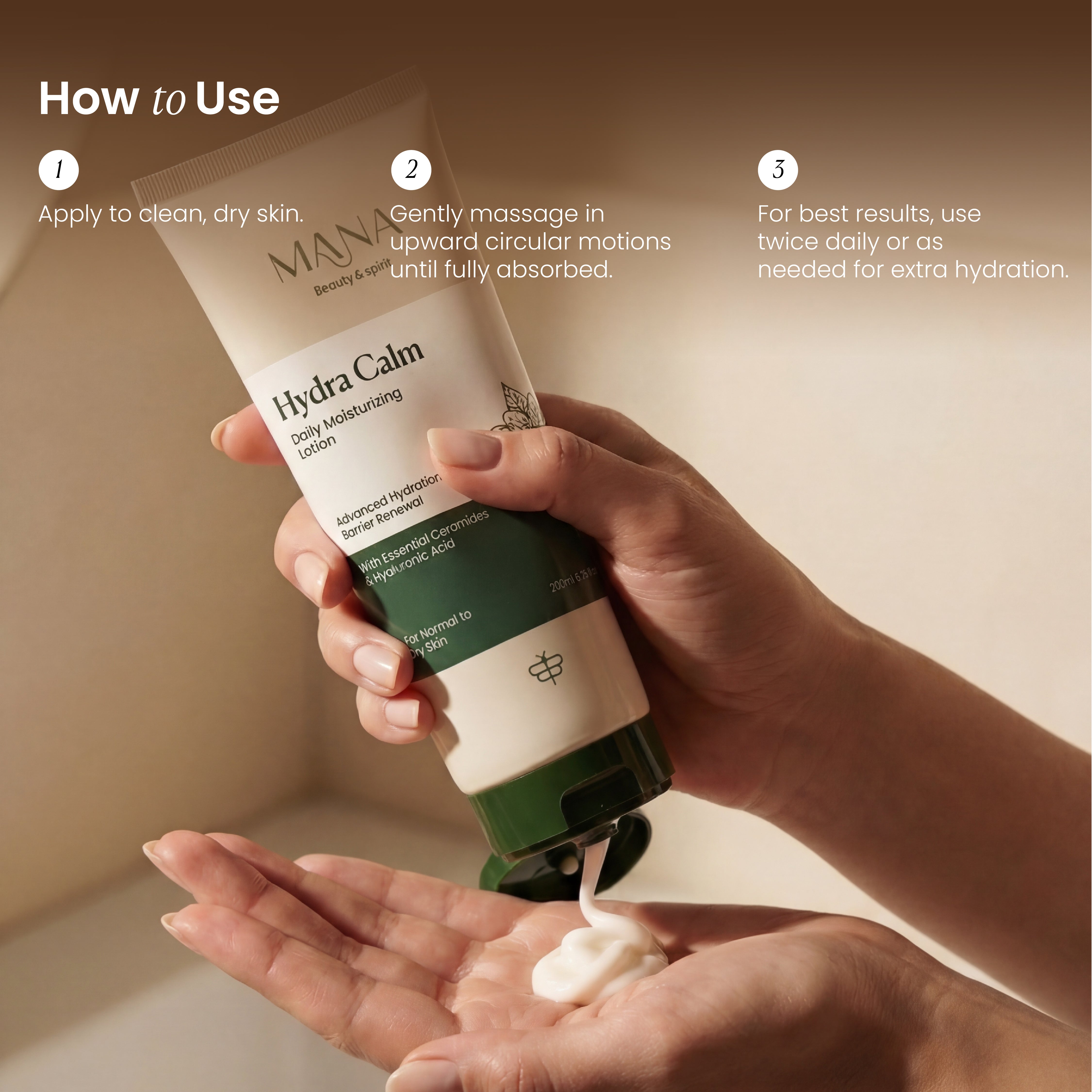 Shop Hydra Calm - Daily Moisturizing Lotion at Mana Beauty Spirit