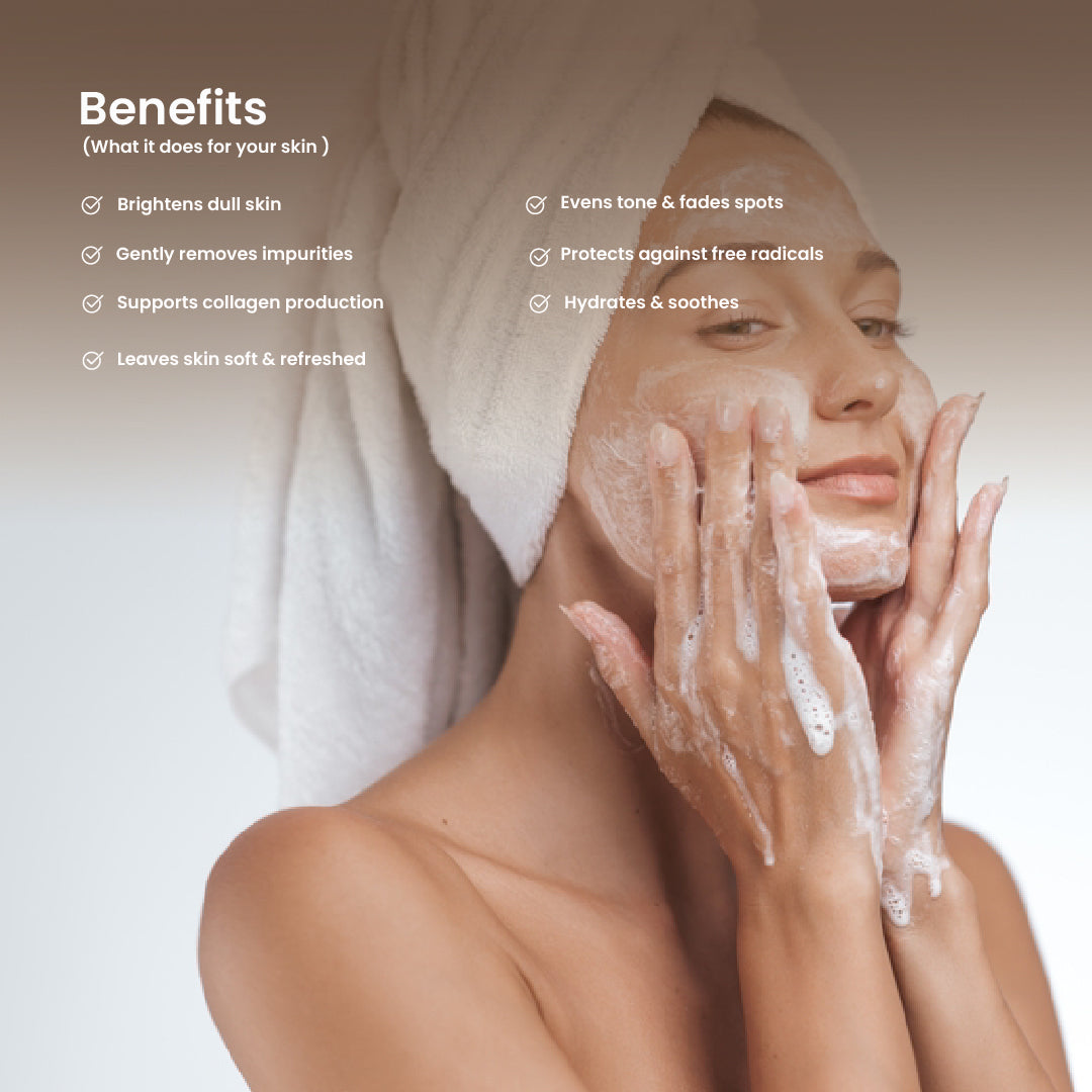Shop Vit C Face Wash 3% Ethy Ascorbic Acid at Mana Beauty Spirit