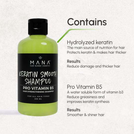 Shop Keratin Smooth Pro vitamin B5 Shampoo - POS at Mana Beauty Spirit