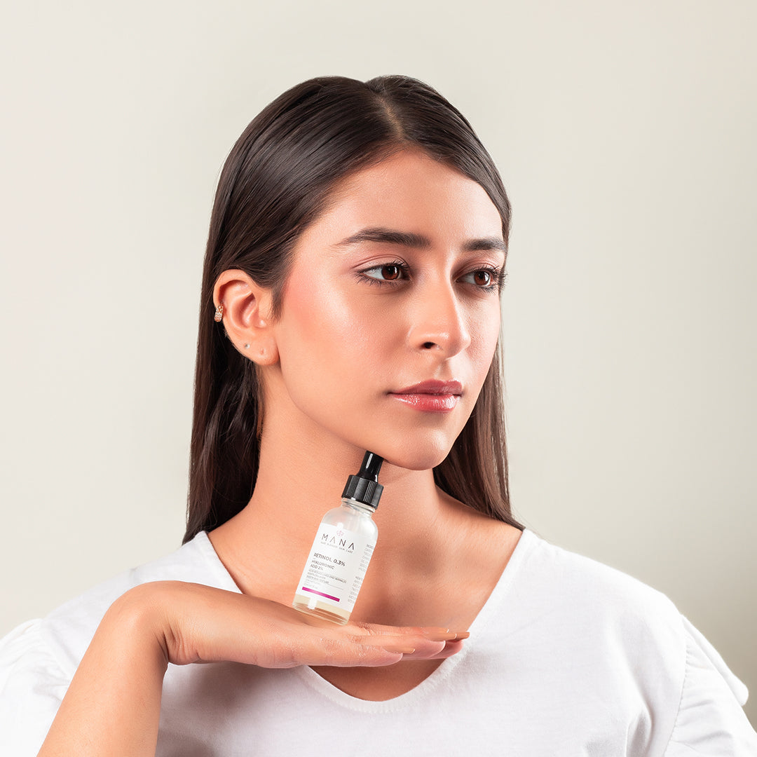 Shop Retinol 0.3 % Hyaluronic acid 2% at Mana Beauty Spirit