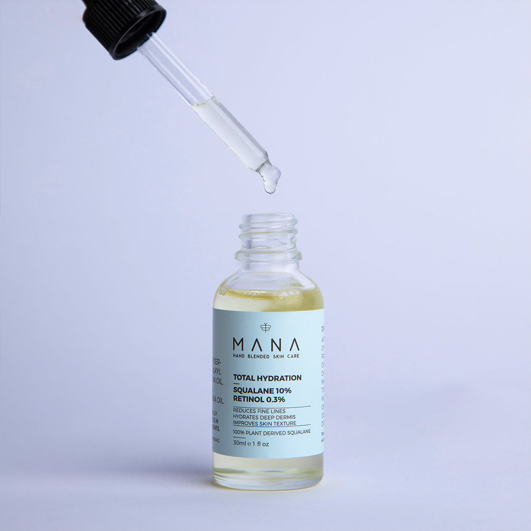 Shop Total Hydration - Squalane 10% Retinol 0.3% at Mana Beauty Spirit