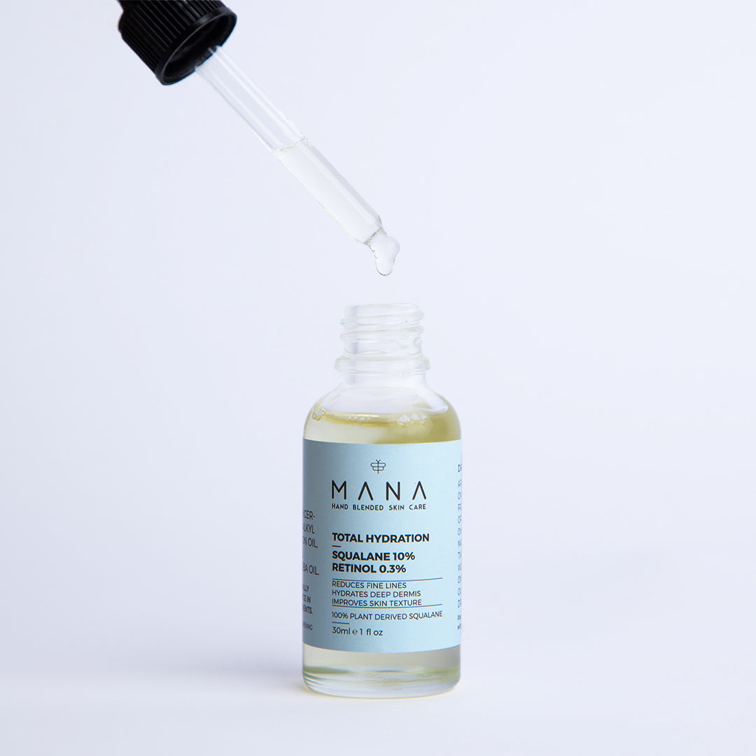 Shop Total Hydration - Squalane 10% Retinol 0.3% 30ml at Mana Beauty Spirit