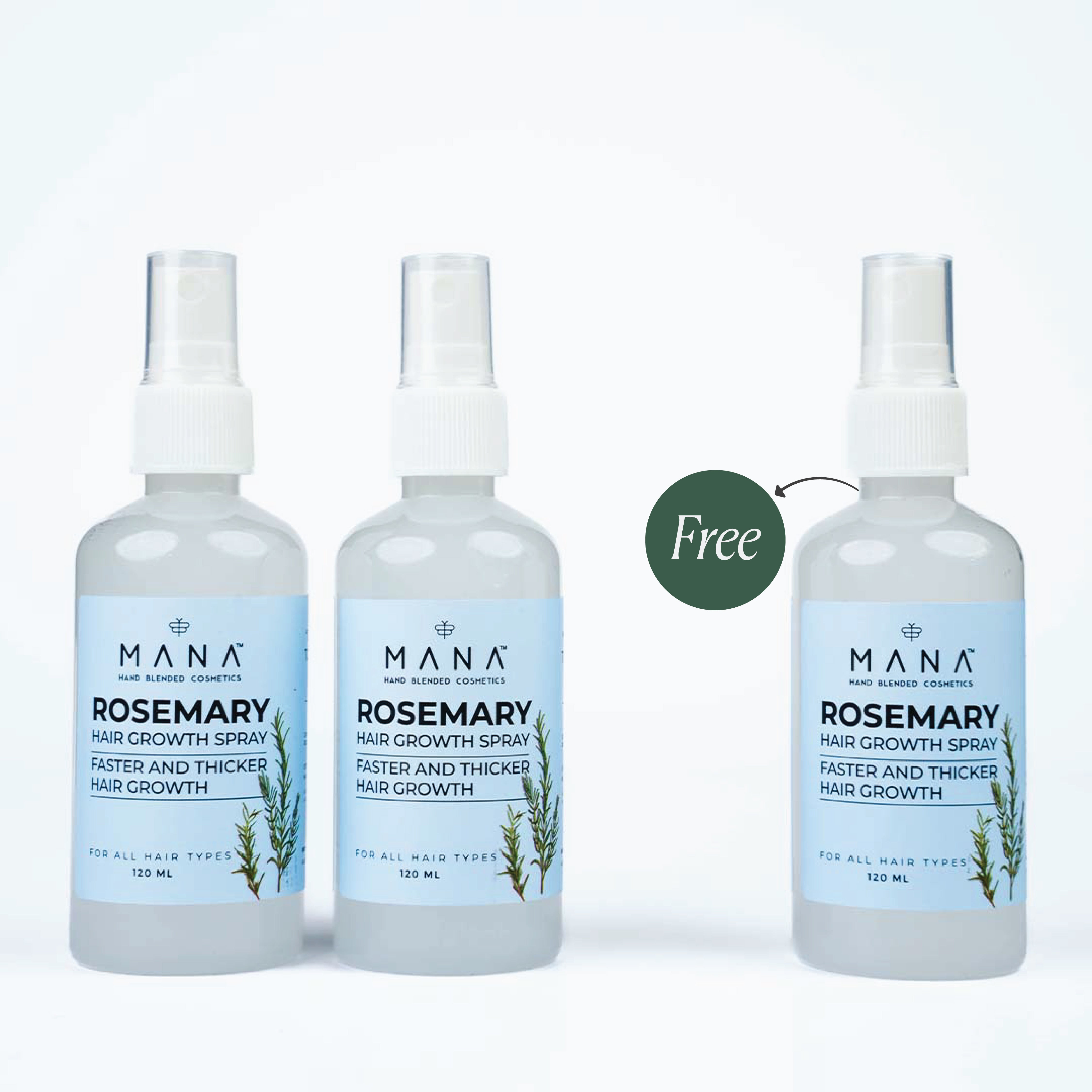 Shop Buy two Rosemary Spray get one Free at Mana Beauty Spirit