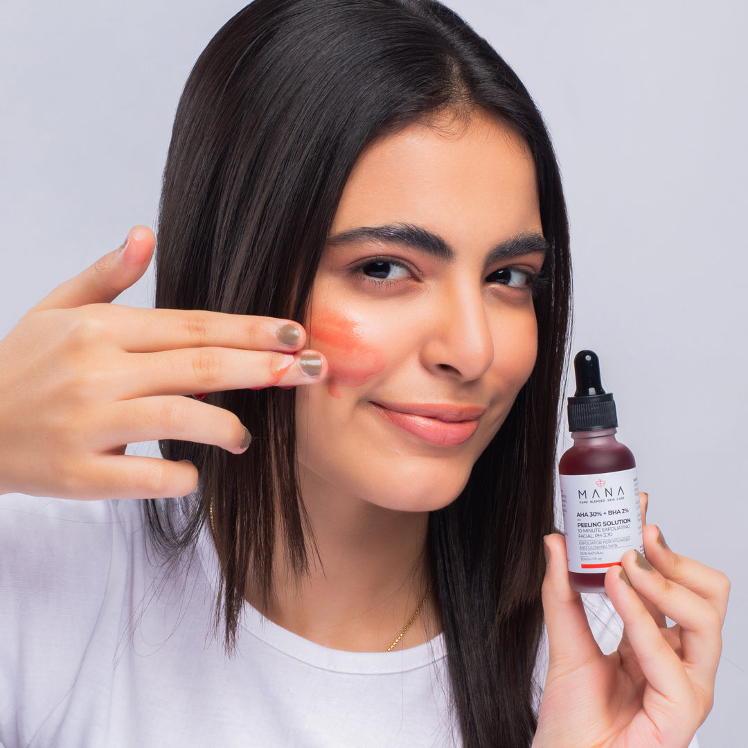 Shop AHA 30% + BHA 2% Peeling Solution For Instant Glow & Soft Skin - POS at Mana Beauty Spirit