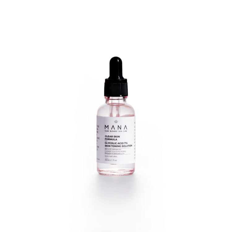 Shop Clear Skin Formula Face Serum - Glycolic Acid 7% at Mana Beauty Spirit