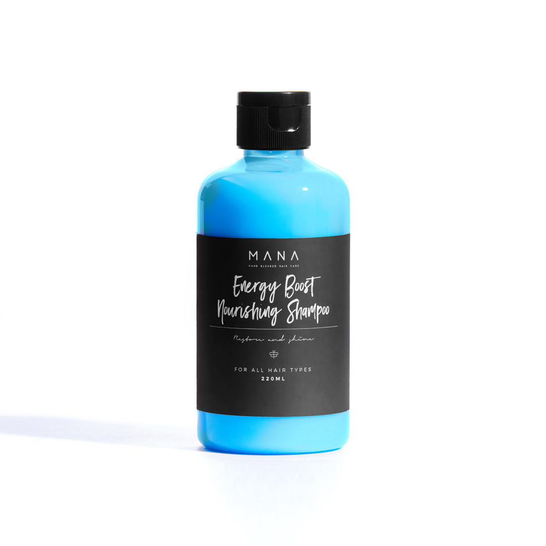 Shop Energy Boost Nourishing Shampoo 235ML at Mana Beauty Spirit