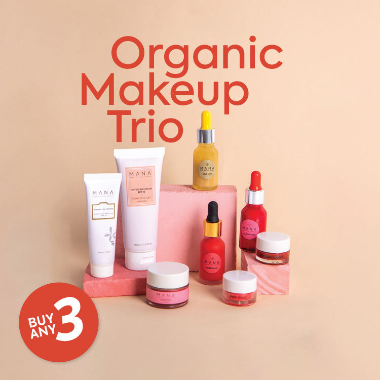 Organic Makeup Trio