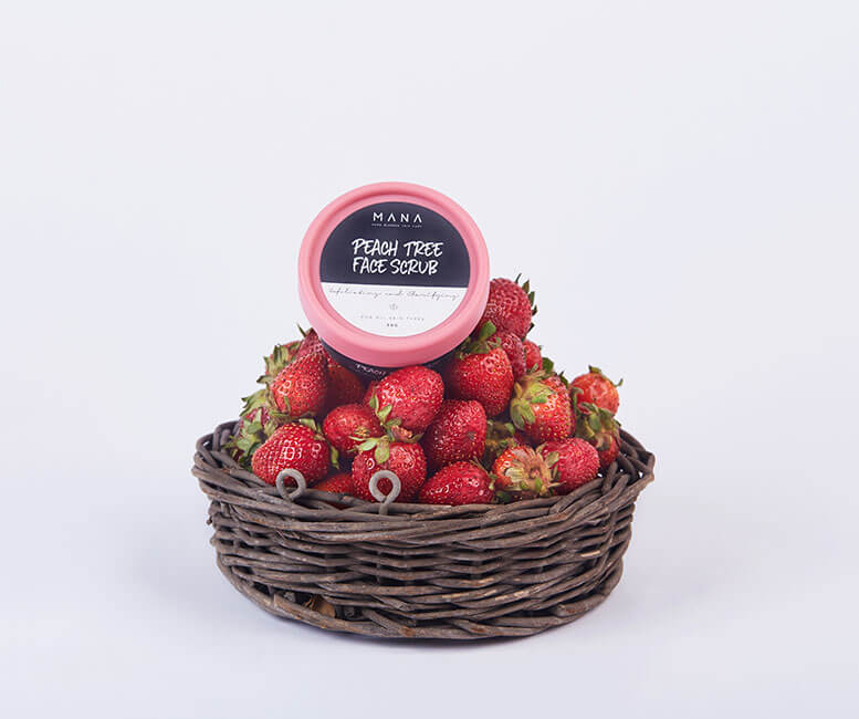 Shop Peach Tree Face Scrub at Mana Beauty Spirit