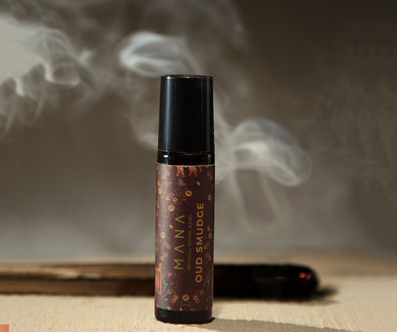 Shop Oud Smudge - Roll on Perfume at Mana Beauty Spirit